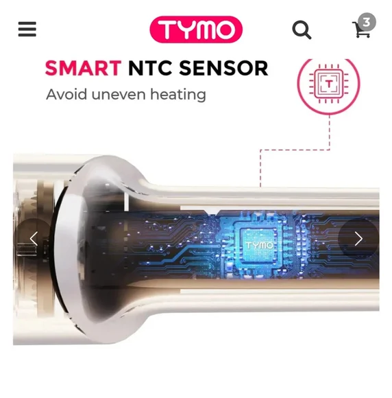 TYMO CurlPro Hair Styling Tool - Pink - Picture 6 of 12